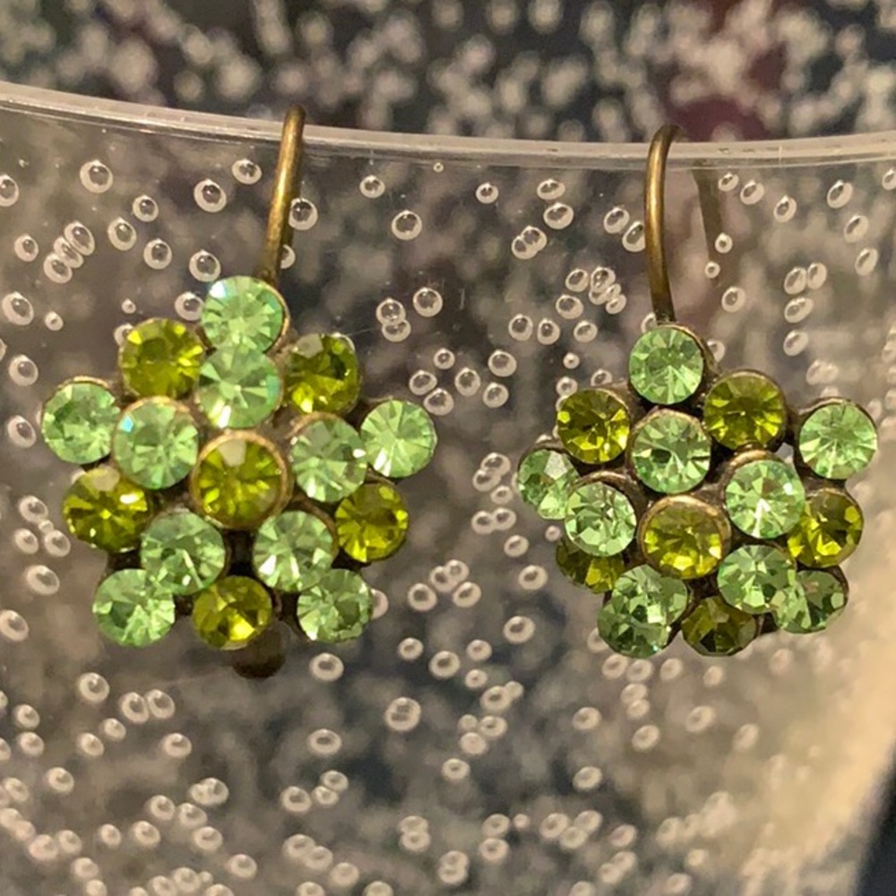 Vintage starburst earrings